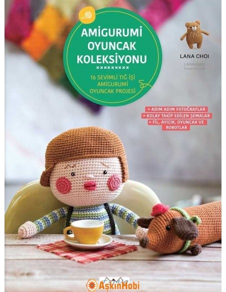 Kitaplar Amigurumi Oyuncak Kolleksiyonu 6810 Kitaplar Amigurumi Oyuncak Kolleksiyonu 6810