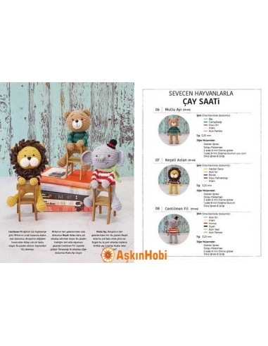 Books Amigurumi Toy Collection 6810