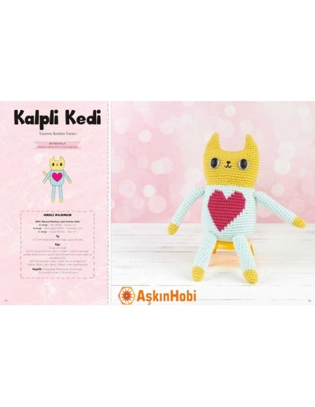 Kitaplar Amigurumi Oyuncaklar Kitabı 6390 Kitaplar Amigurumi Oyuncaklar Kitabı 6390