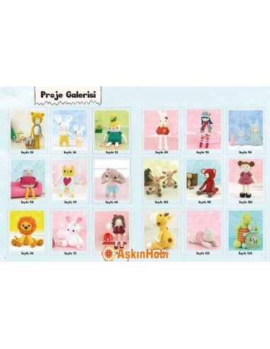 Kitaplar Amigurumi Oyuncaklar Kitabı 6390