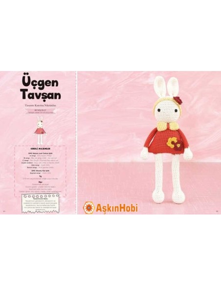 Kitaplar Amigurumi Oyuncaklar Kitabı 6390 Kitaplar Amigurumi Oyuncaklar Kitabı 6390