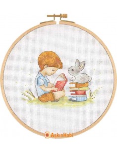 E20 Series Cross Stitch Kits E2001 Cross Stitch Kit 18,5 cm E2001