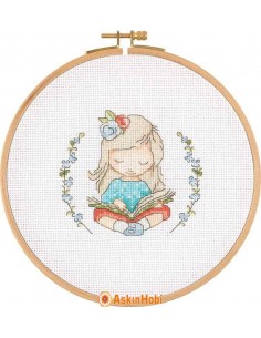 E20 Series Cross Stitch Kits E2004 Cross Stitch Kit 18,5 cm E2004