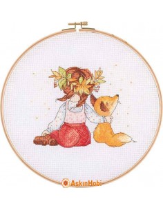 E28 Series Cross Stitch Kits E2801 Cross Stitch Kit 27,5 cm E2801