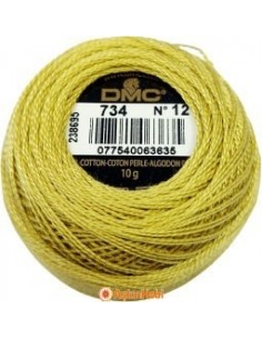 Dmc koton Perle Kuka DMC Koton Perle 734 (No:12) art 48