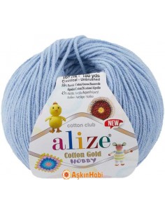 Alize Cotton Gold Hobby New El Örgü İpi Alize Cotton Gold Hobby New 40 Mavi 40