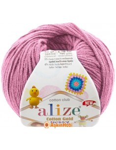 Alize Cotton Gold Hobby New Alize Cotton Gold Hobby New 98 Pink 98