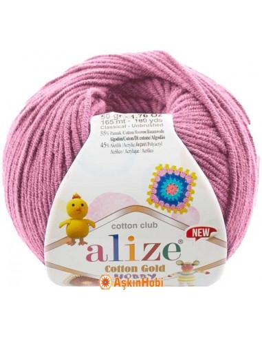 Alize Cotton Gold Hobby New, Alize Cotton Gold Hobby New 98 Pink