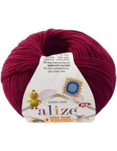 Alize Cotton Gold Hobby New El Örgü İpi Alize Cotton Gold Hobby New 390 Vişne Çürüğü 390