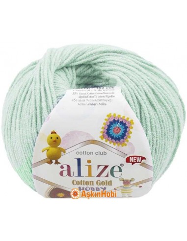 Alize Cotton Gold Hobby New 522 Mint