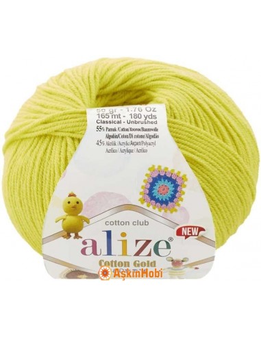 Alize Cotton Gold Hobby New 668 Limon