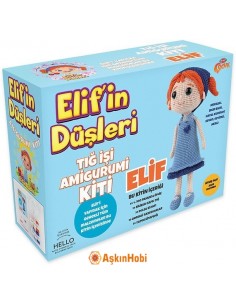 Crocheted Amigurumi Toys Elif's Dreams Amigurumi Kit ED10041 2