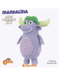 Tığ İşi Amigurumi Oyuncak Setleri Mandalina Amigurumi Kiti MA10043 2