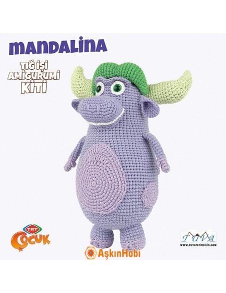 Crocheted Amigurumi Toys Mandarin Amigurumi Kit MA10043