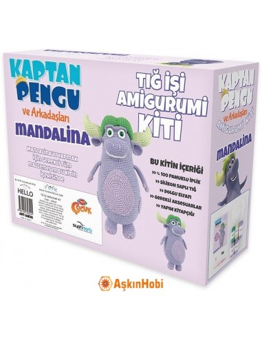 Tığ İşi Amigurumi Oyuncak Setleri Mandalina Amigurumi Kiti MA10043