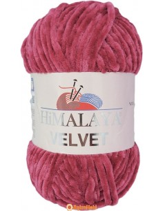 Himalaya Velvet Kadife İp Himalaya Velvet Rope Cherry 90010 90010