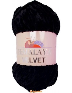 Himalaya Velvet Kadife İp Himalaya Velvet Rope Black 90011 90011