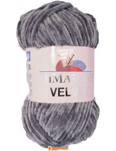 Himalaya Velvet Kadife İp Himalaya Velvet Rope Grey 90020 90020