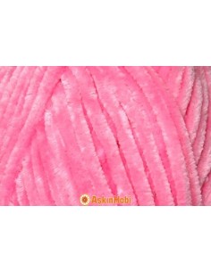 Himalaya Velvet Kadife İp Himalaya Velvet Rope Pink 90009 90009