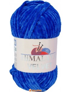 Himalaya Velvet Kadife İp Himalaya Velvet Rope Blue 90029 90029