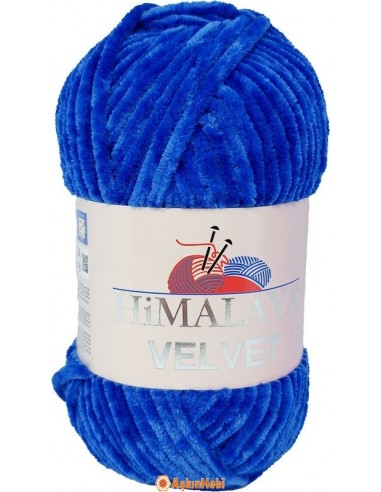 Himalaya Velvet Kadife ip Mavi 90029