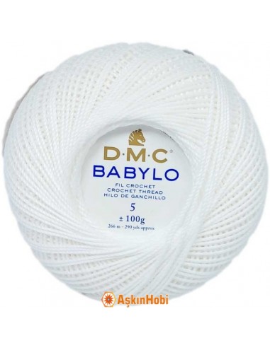 Dmc Babylo 100gr Dmc Babylo Lace Yarn 5 No B5200 5-B5200