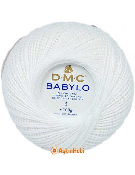 Dmc Babylo 100gr Dmc Babylo Lace Yarn 5 No B5200 5-B5200