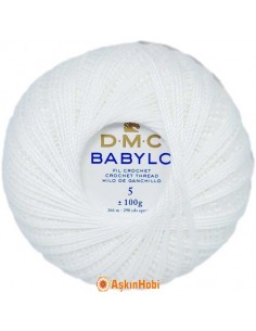 Dmc Babylo 100gr Dmc Babylo Lace And Net Thread 5 No Blanc 5-BLANC 2