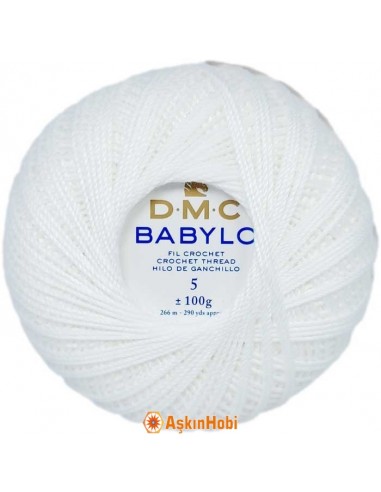 Dmc Babylo 100gr Dmc Babylo Dantel Ve Ağ İpliği 5 No Blanc 5-BLANC