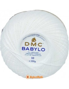 Dmc Babylo 100gr Dmc Babylo Lace Yarn 10 No Blanc 10-BLANC 2