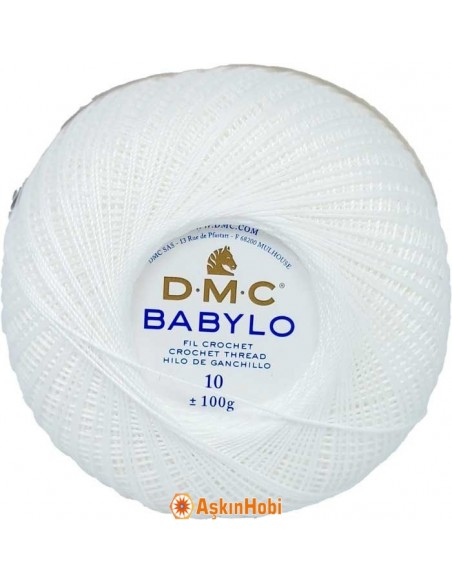 Dmc Babylo 100gr Dmc Babylo Dantel Ve Ağ İpliği 10 No Blanc 10-BLANC Dmc Babylo 100gr Dmc Babylo Dantel Ve Ağ İpliği 10 No Blanc 10-BLANC