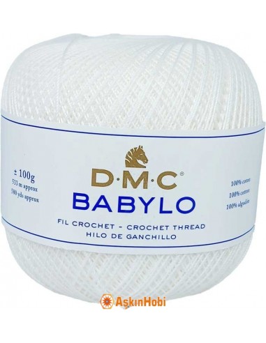 Dmc Babylo Lace Yarn 10 No Blanc