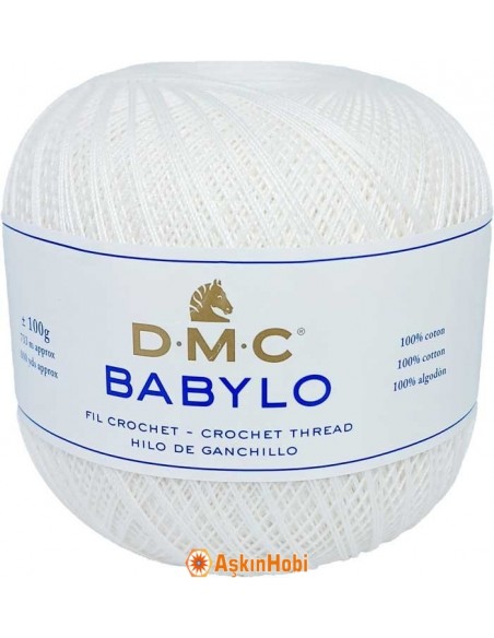 Dmc Babylo 100gr Dmc Babylo Dantel Ve Ağ İpliği 20 No Blanc 20-Blanc