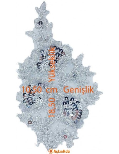 Dantel Ve Nakışlı Aplikeler Gümüş Dantel Aplike 003 Aplike 003 Dantel Ve Nakışlı Aplikeler Gümüş Dantel Aplike 003 Aplike 003