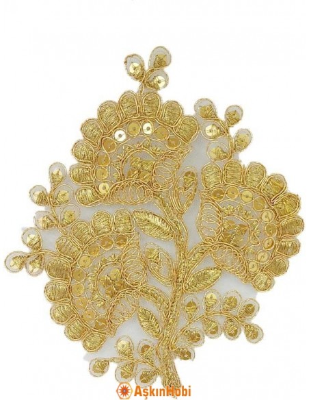 Dantel Ve Nakışlı Aplikeler Sarı Dantel Aplike 006 Aplike 006 Dantel Ve Nakışlı Aplikeler Sarı Dantel Aplike 006 Aplike 006