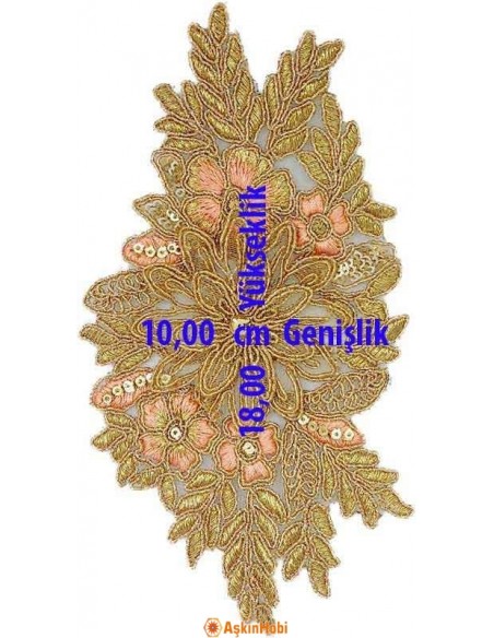 Dantel Ve Nakışlı Aplikeler Sarı Dantel Aplike 016 Aplike 016 Dantel Ve Nakışlı Aplikeler Sarı Dantel Aplike 016 Aplike 016
