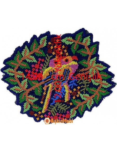 Dantel Ve Nakışlı Aplikeler Nakışlı Aplike 017 Aplike 017