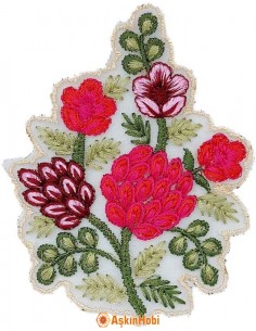 Dantel Ve Nakışlı Aplikeler Nakışlı Aplike 018 Aplike 018