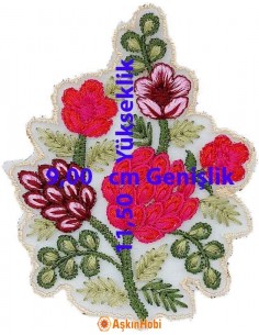 Dantel Ve Nakışlı Aplikeler Nakışlı Aplike 018 Aplike 018 2