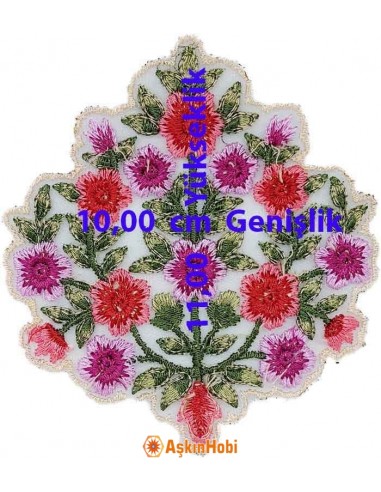 Dantel Ve Nakışlı Aplikeler Nakışlı Aplike 019 Aplike 019