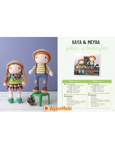 Kitaplar Neşeli Amigurumi 6950