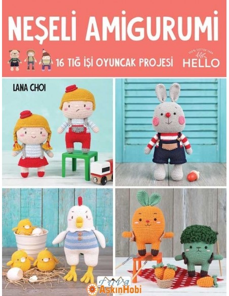 Kitaplar Neşeli Amigurumi 6950 Kitaplar Neşeli Amigurumi 6950