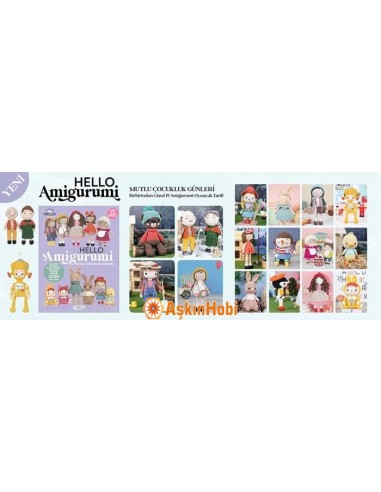 Kitaplar Neşeli Amigurumi 6950