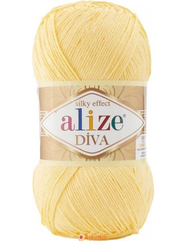 Alize Diva 187, Light Yellow