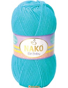 Nako Elit Baby El Örgü İpi Nako Elit Baby 3323 Turquoise 3323
