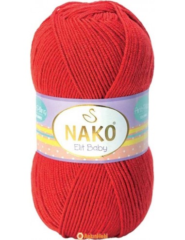 Nako Elit Baby 207 Flame Red