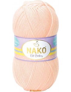 Nako Elit Baby El Örgü İpi Nako Elit Baby 3701 Soft Peach 3701