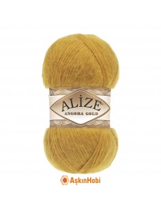 Alize Angora Gold El Örgü İpleri Alize Angora Gold 02 Safran 02-safran