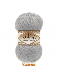 Alize Angora Gold El Örgü İpleri Alize Angora Gold 21 Gri 21-Gri