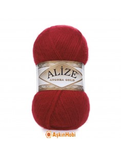 Alize Angora Gold El Örgü İpleri Alize Angora Gold 106 Kırmızı 106-Kırmızı